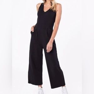 Pact Luxe Wide Leg Jumpsuit (M)